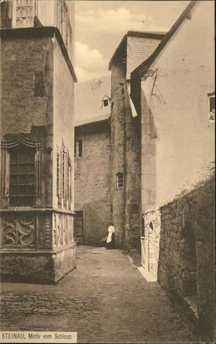 Steinau Strasse Motiv vom Schloss