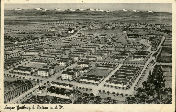 Stetten kalten Markt Lager Heuberg mit Alpen Feldpost
