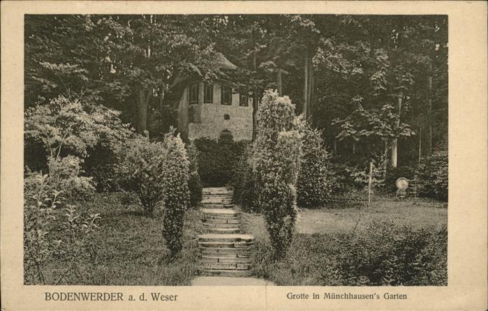 Bodenwerder Grotte in Münchhausen's Garten