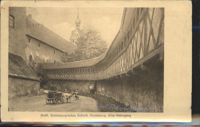 Rochsburg Gräfliches Schönburg'sches Schloss Alte