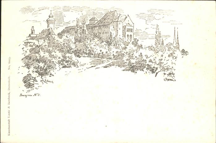 NueRNBERG  CITY Zeichnung