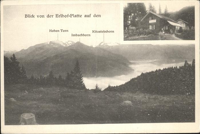 Kitzsteinhorn Erlhof-Platte Hoher Teen Imbachhorn