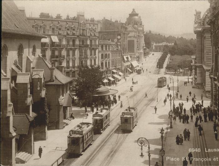 Strassenbahn Place St. Francois
