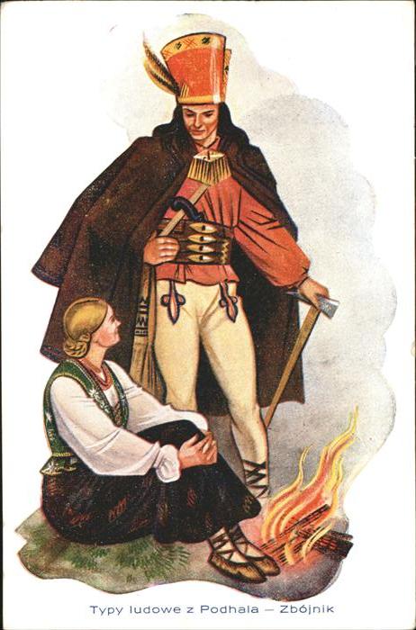 Trachten Polen Feuer Krakau