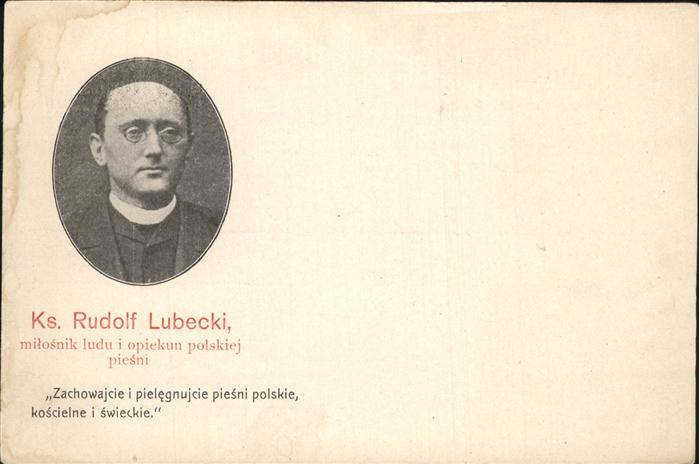 Persoenlichkeiten Ks. Rudolf Lubecki