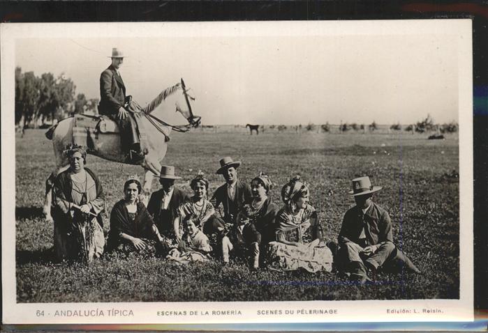 Landwirtschaft Andalucia Tipica Pelerinage Spanien