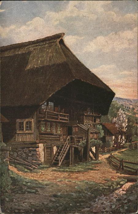 Simon A. Schwarzwaldhaus Frühling