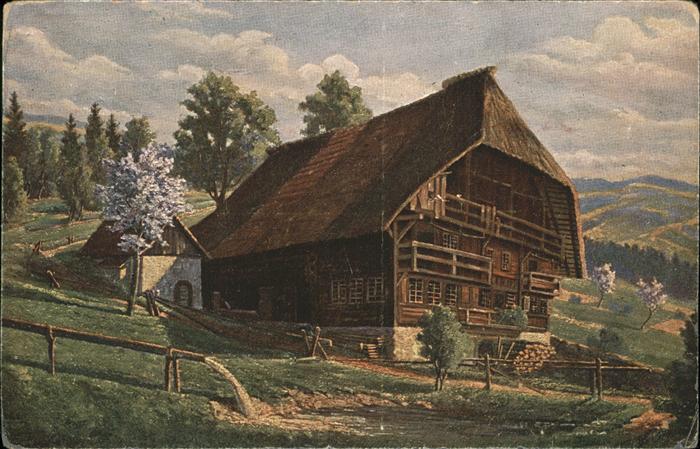 Simon A. Frühling Schwarzwaldhaus