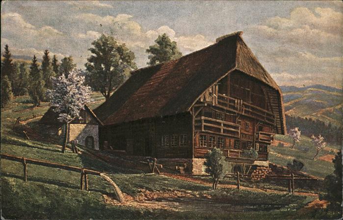 Simon A. Schwarzwaldhaus im Frühling