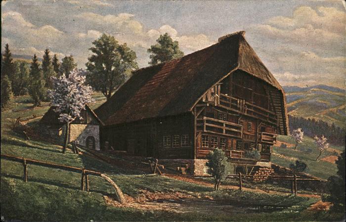 Simon A. Schwarzwaldhaus im Frühling