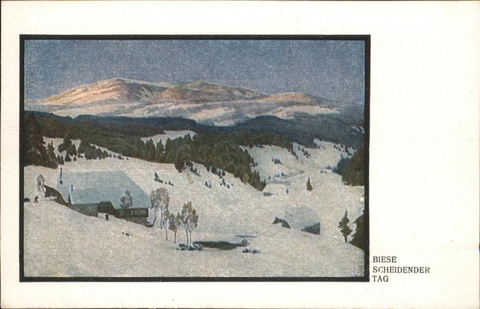 Biese Carl Karl Scheidender Tag