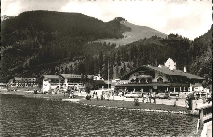 Spitzingsee Postgasthof und See Cafe St Bernhard