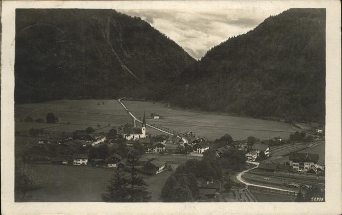Bayrischzell Panorama mit Blick nach dem Ursprungsla