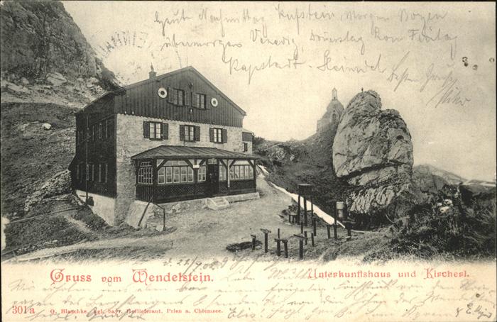 Wendelsteinhaus Unterkunftshaus und Kircherl