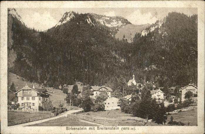 Birkenstein mit Breitenstein