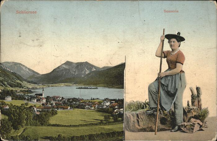 Schliersee Panorama Sennerin