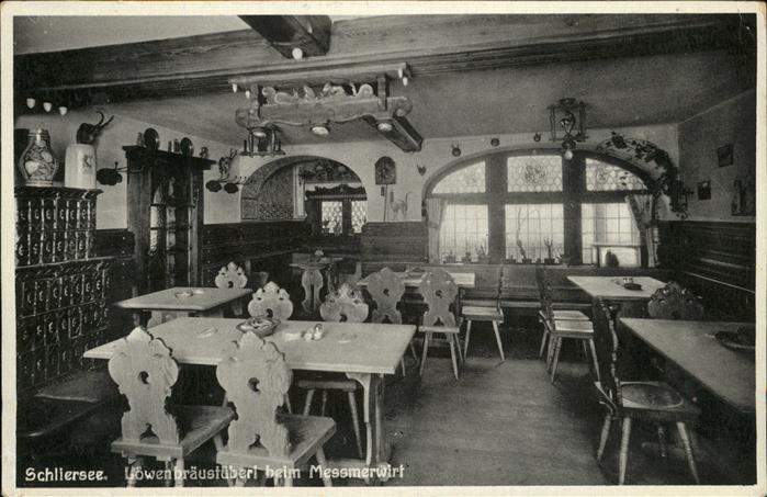 Schliersee Löwenbräustüberl beimMessmerwirt