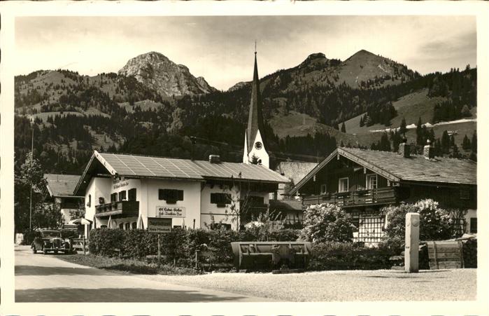 Bayrischzell mit Wendelstein
