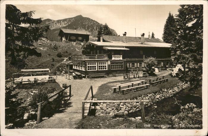 Neuhaus Schliersee Wurzhütte am Spitzingsee