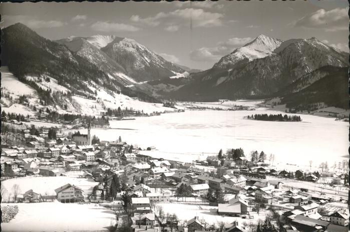 Schliersee Fliegeraufnahme