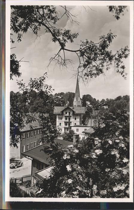 Miesbach Teilansicht mit Kirche
