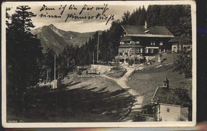 Bayrischzell Berghotel Sudelfeld Alpenstrasse