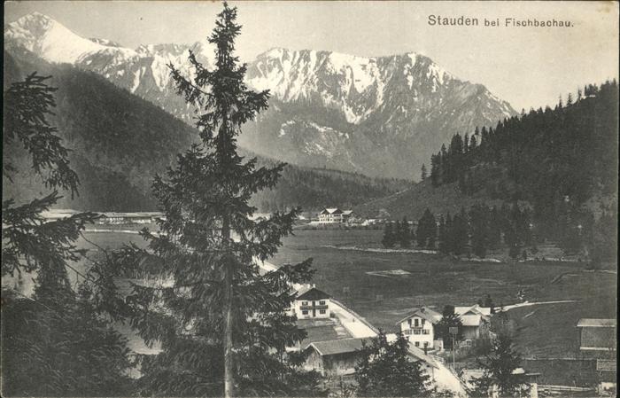 Stauden Fischbachau Panorama