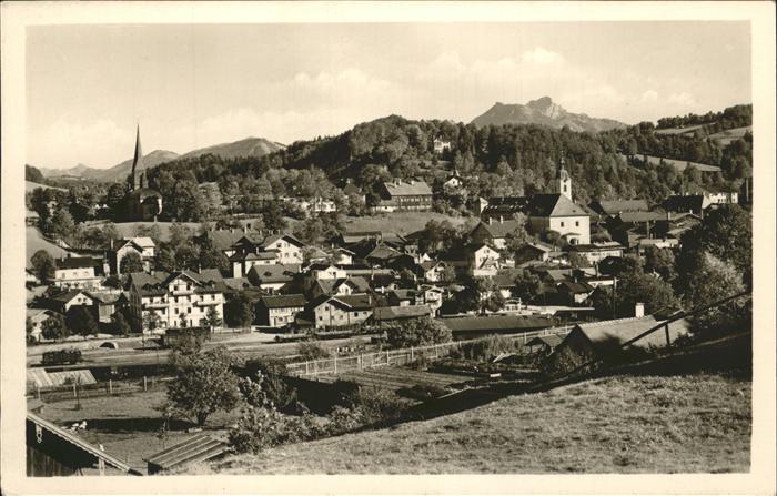 Miesbach mit Breitenstein und Wendelstein