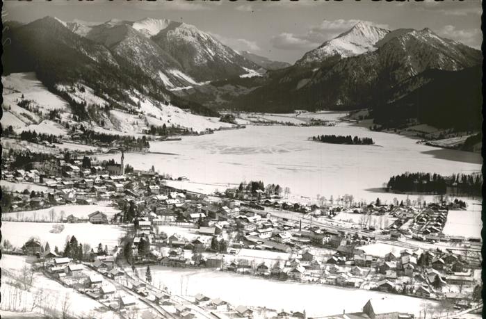 Schliersee Fliegeraufnahme