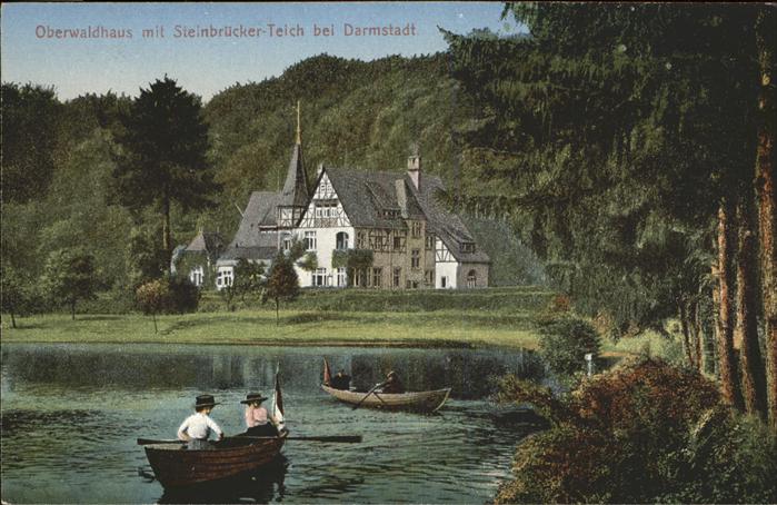 Darmstadt Oberwaldhaus Steinbruecker Teich