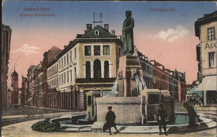 Darmstadt Bismarckdenkmal Ludwigsplatz