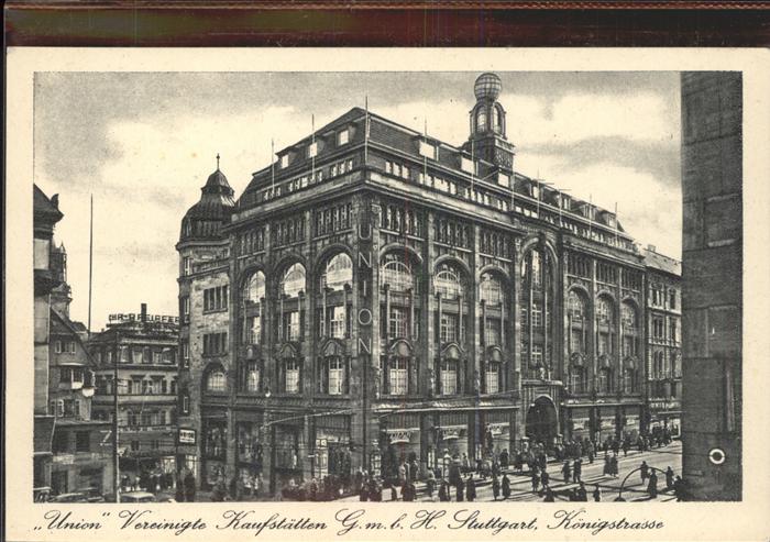 STUTTGART  CITY Union Vereinigte Kaufstaetten GmbH Koenigstrasse