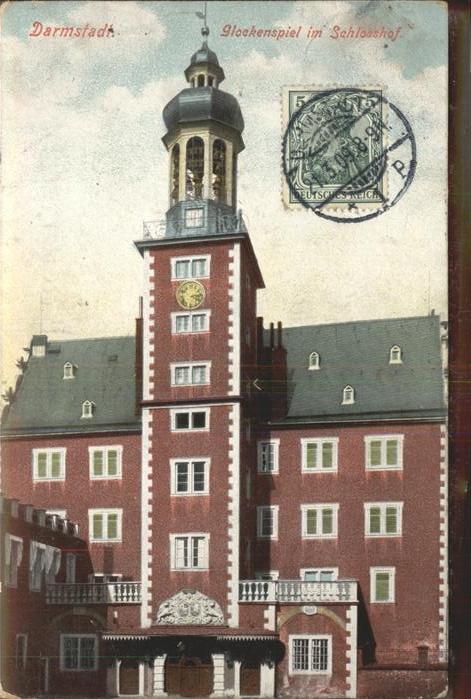 Darmstadt Glockenspiel Schlosshof
