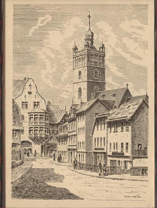 Darmstadt Pädagogstrasse Stadtkirche