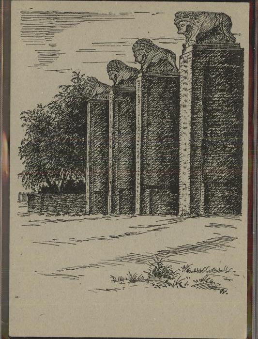 Darmstadt Löwentor Lothar Toller