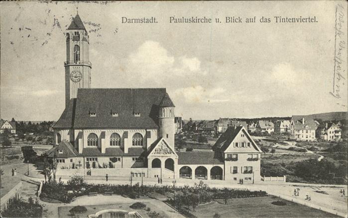 Darmstadt Pauluskirche Tintenviertel