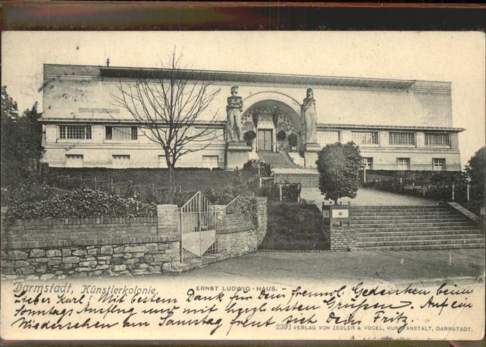 Darmstadt Kuenslterkolonie Ernst Ludwig-Haus