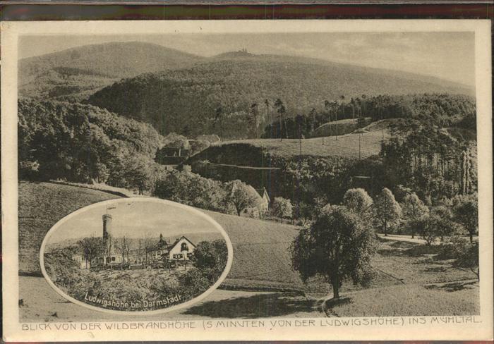 Darmstadt Ludwigshöhe Wildbrandhöhe