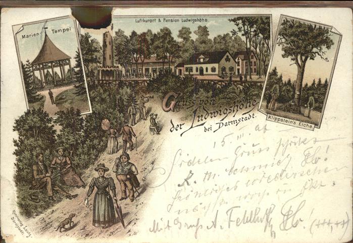 Darmstadt Ludwigshöhe Marientempel