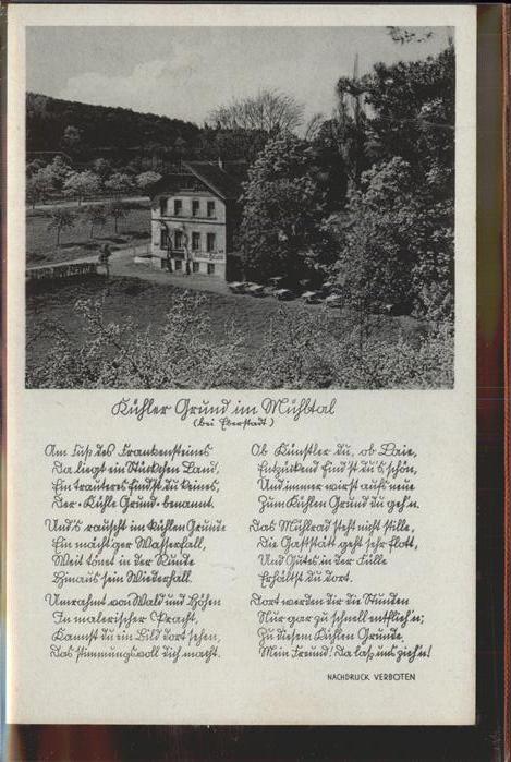 Eberstadt Darmstadt Kühler Grund Mühltal