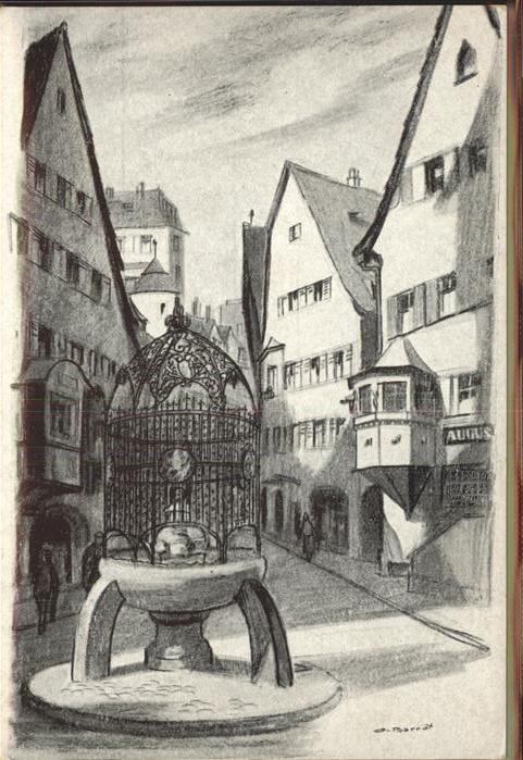 STUTTGART CITY La Fontaine Hans im Glueck