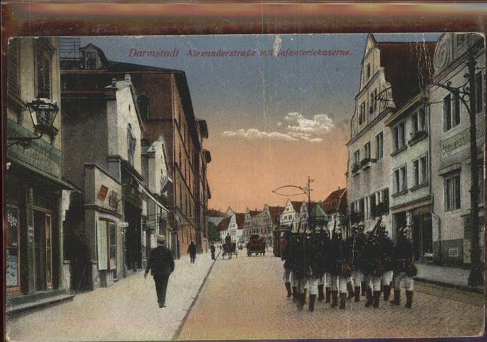 Darmstadt Alexanderstraße Infanteriekaserne