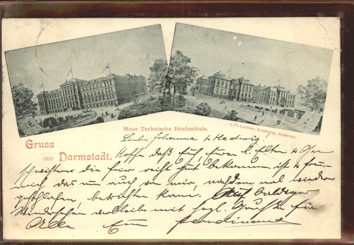 Darmstadt Neue Technische Hochschule