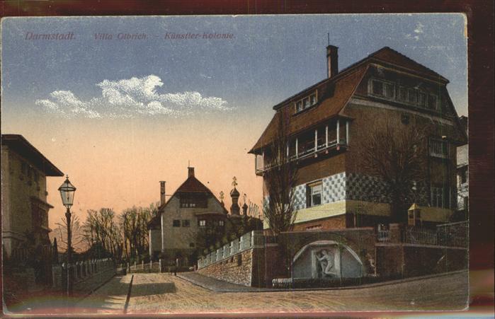Darmstadt Villa Olbrich Künstlerkolonie