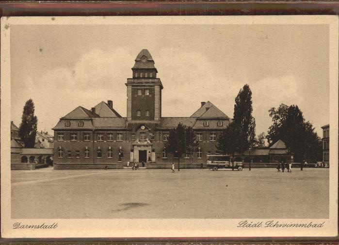 Darmstadt Städt. Schwimmbad