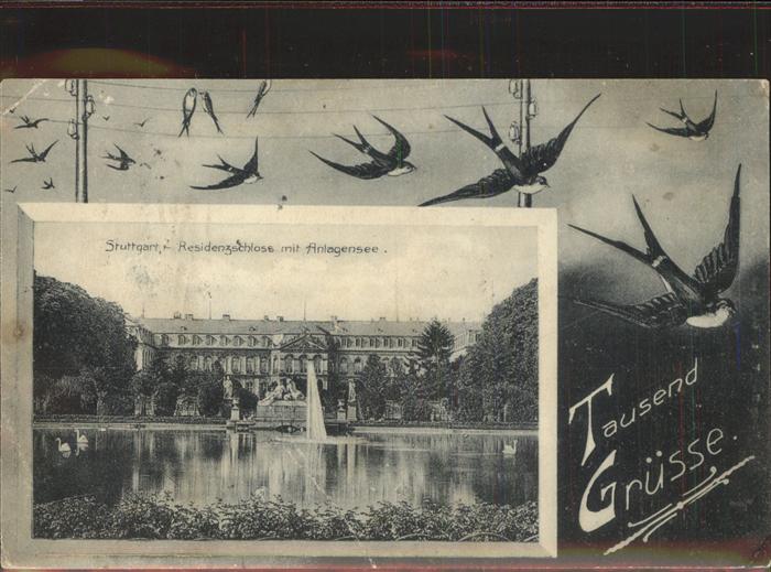 Stuttgart Residenzschloss Anlagensee