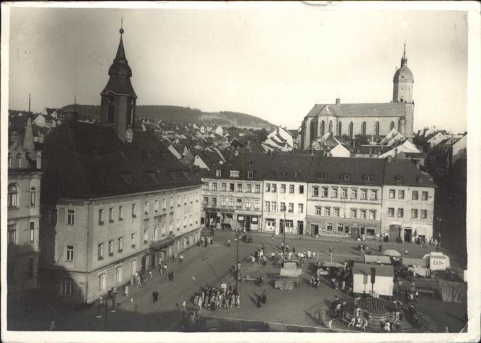 Annaberg-Buchholz Erzgebirge Markt