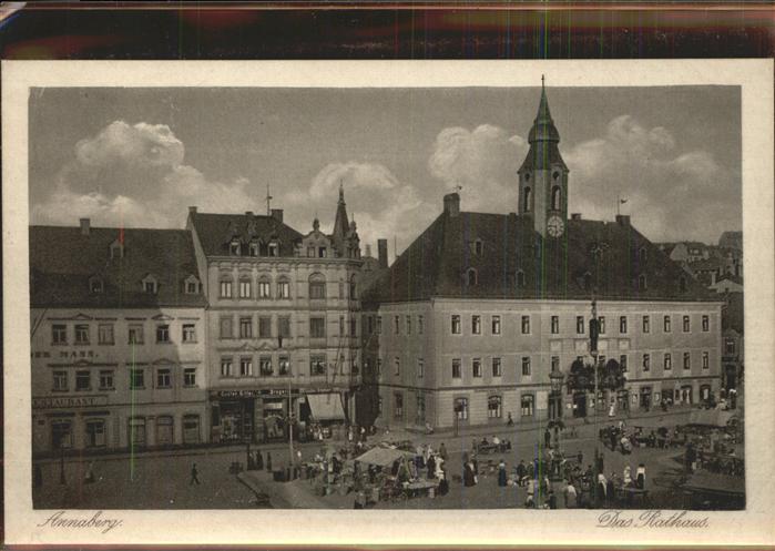 Annaberg-Buchholz Erzgebirge Rathaus