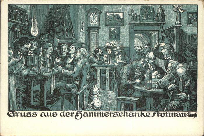 Frohnau Hammerschänke Zeichnung