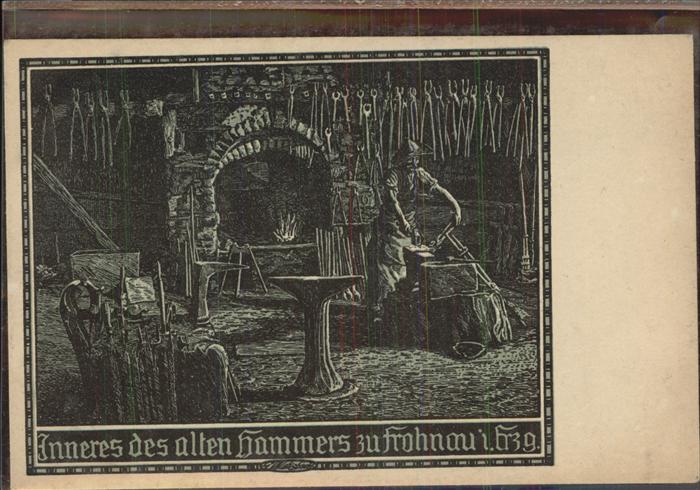 Frohnau Inneres des alten Hammers